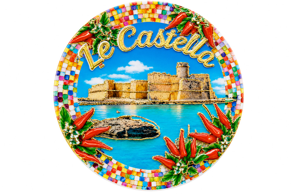 MAGNETE IN MELAMINE LE CASTELLA TONDO