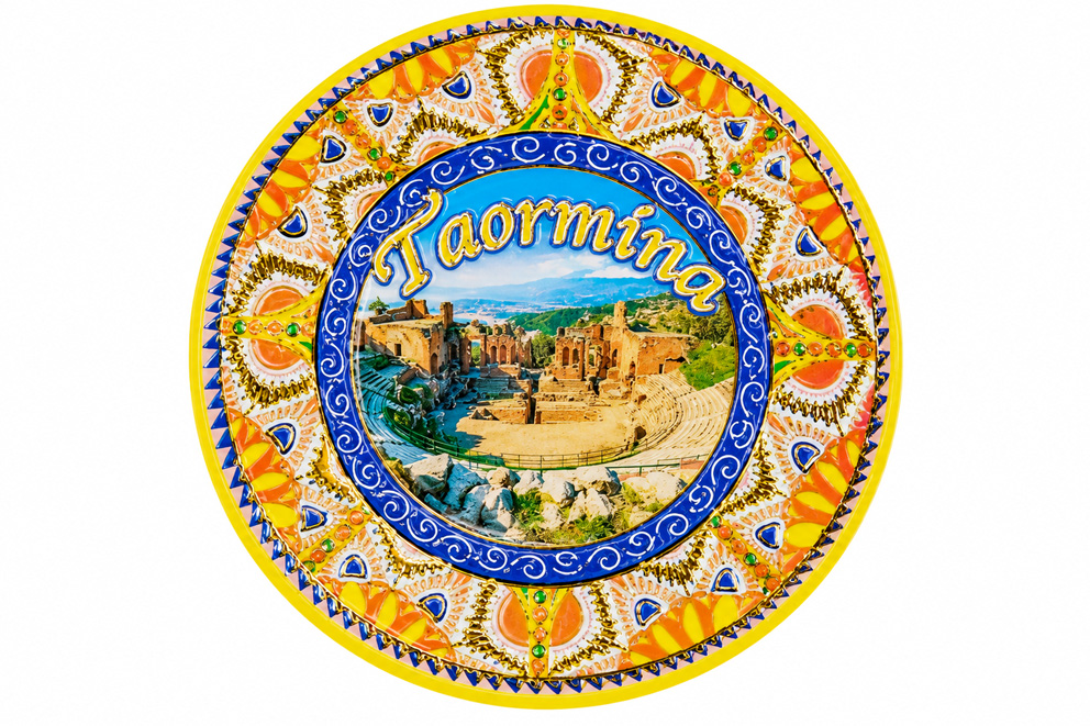 MAGNETE IN MELAMINE TAORMINA TONDO