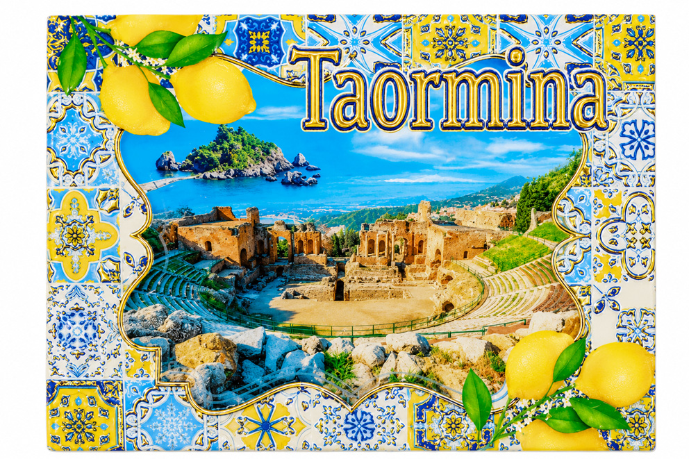 MAGNETE IN MELAMINE TAORMINA RETTANGOLARE
