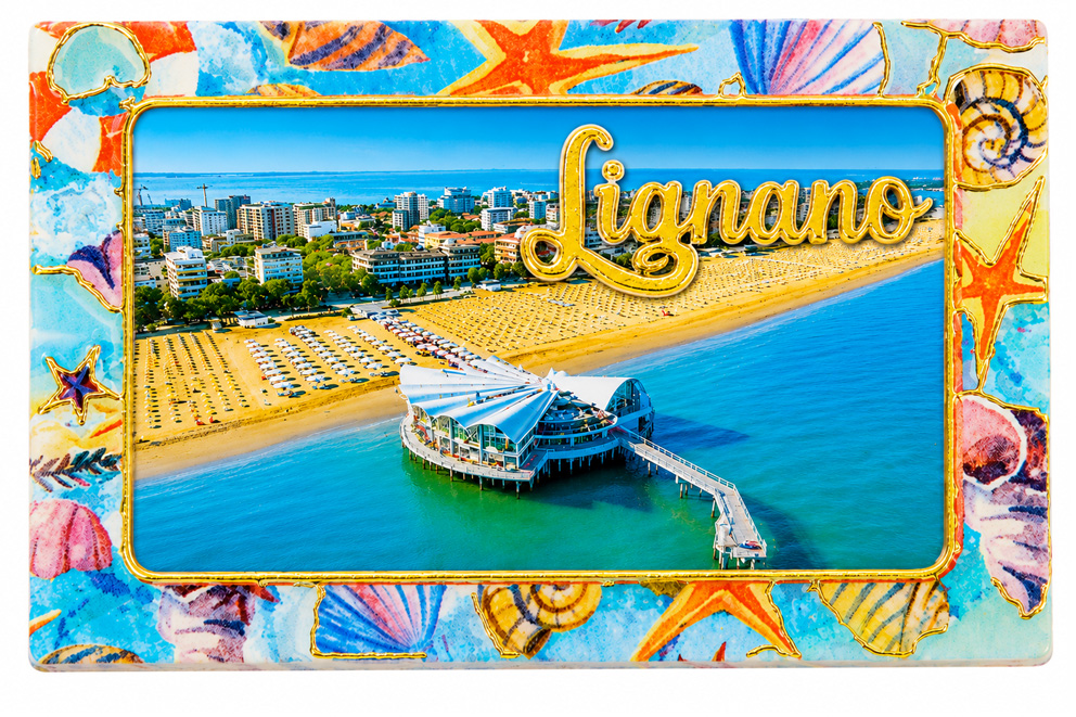 MAGNETE IN MELAMINE LIGNANO RETTANGOLARE