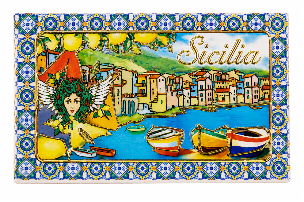 MAGNETE IN MELAMINE SICILIARETTANGOLARE