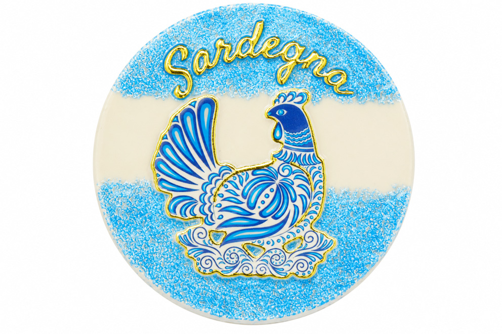 MAGNETE IN MELAMINE SARDEGNA TONDO