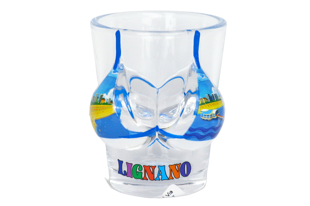 BICCHIERINO VETRO COSTUME LIGNANO
