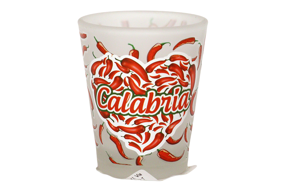 BICCHIERINO VETRO FROSTED STANDARD CALABRIA
