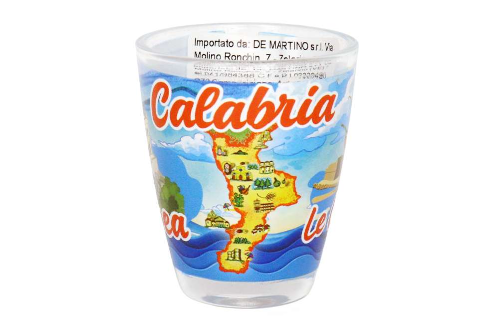 BICCHIERINO VETRO FROSTED PICCOLO CALABRIA