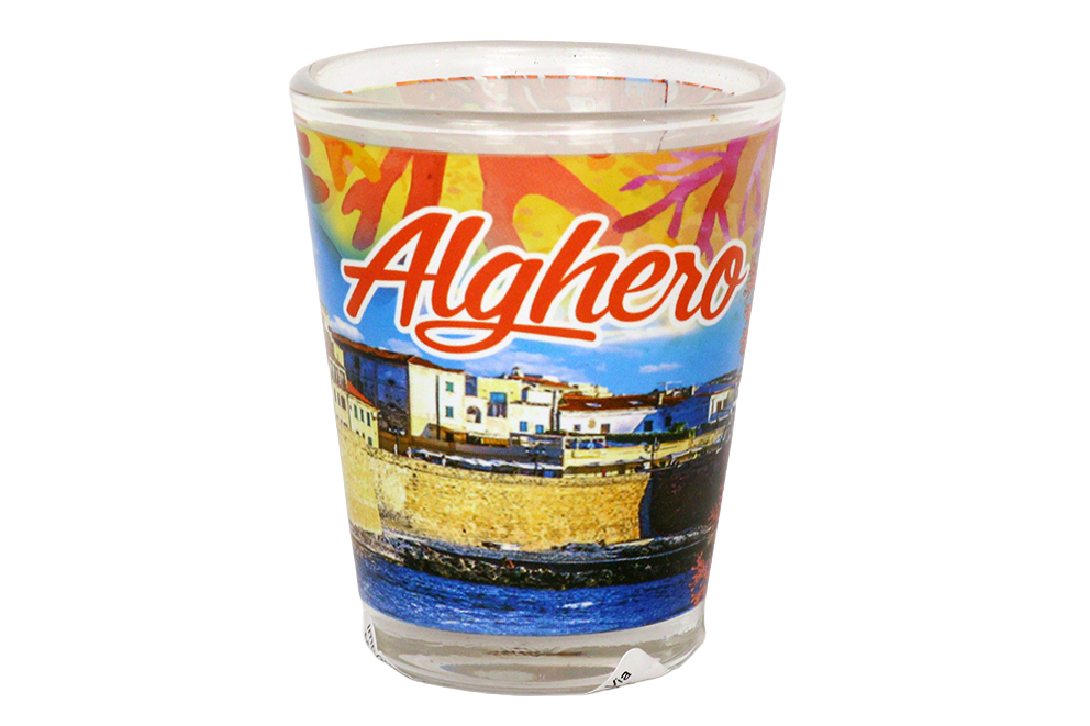 BICCHIERINO VETRO 1OZ ALGHERO