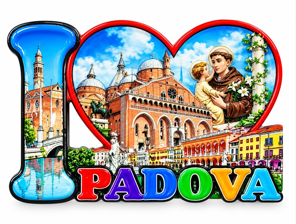 MAGNETE RESINA I LOVE PADOVA