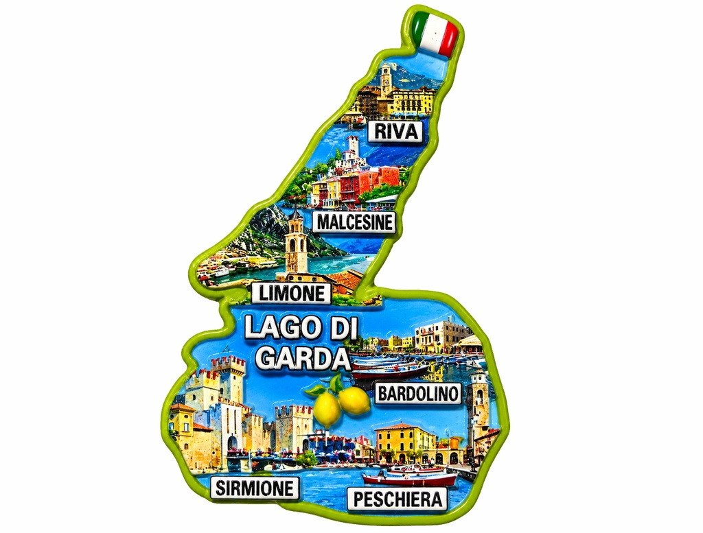 MAGNETE RESINA LAGO DI GARDA