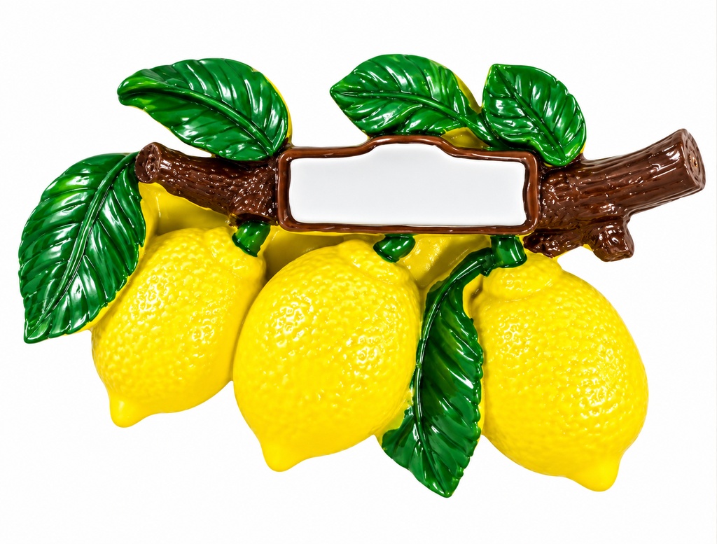 MAGNETE RESINA RAMO LIMONE