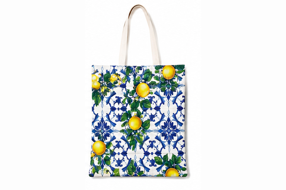 BORSA JUTA STAMPATA 1 LATI 37*32 CM