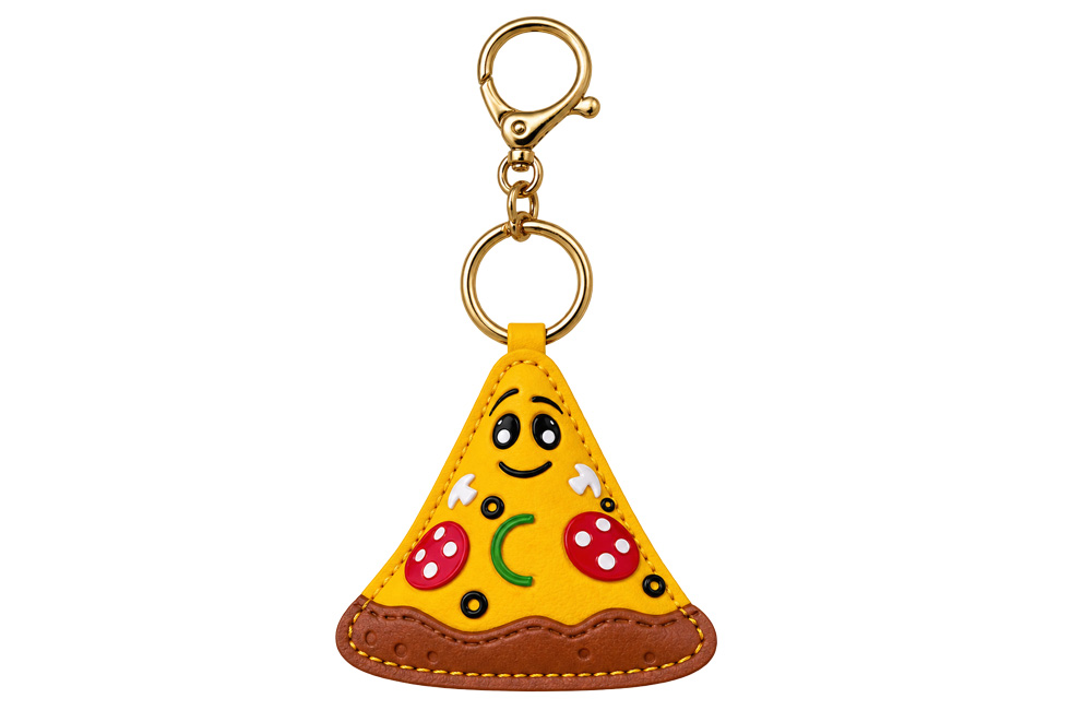 PORTACHIAVI PVC PIZZA