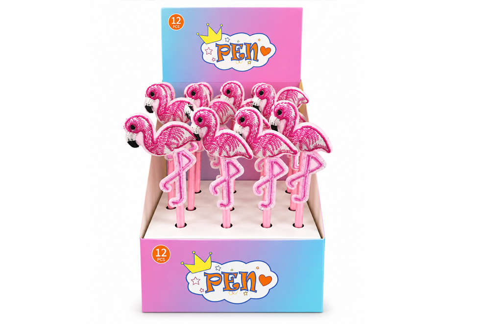 PENNA PLASTICA FENICOTTERI CM 20