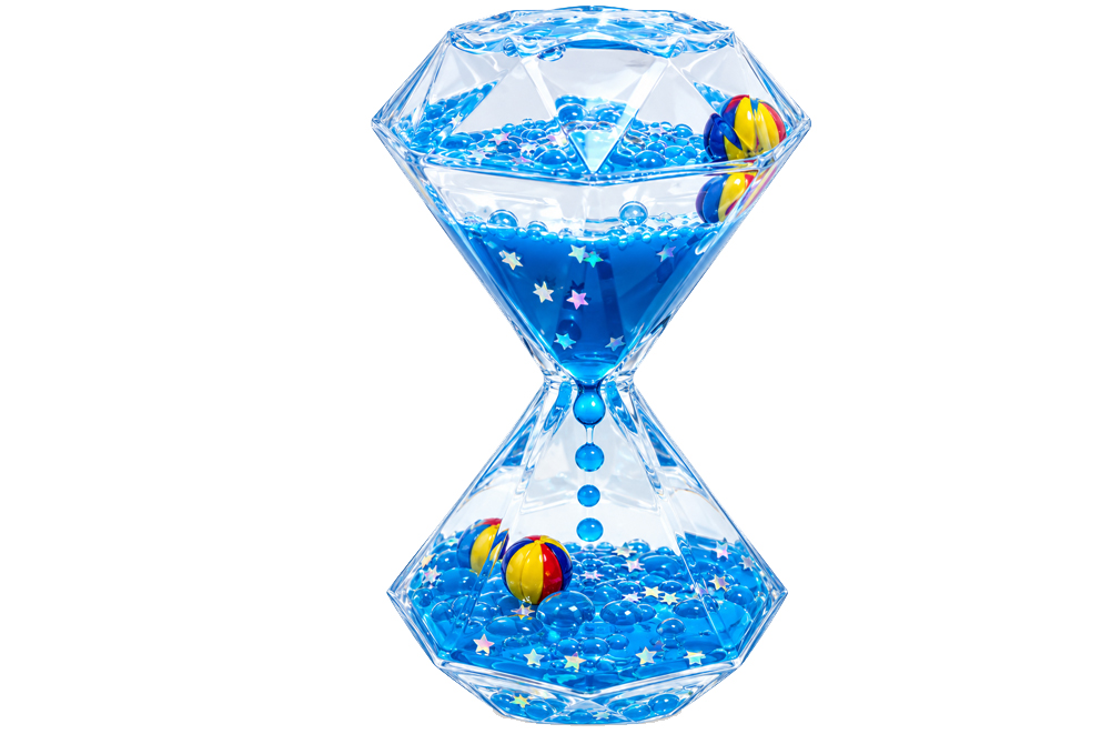 BOLLE FORMA ACRILICO CON ACQUA 13*8 CM